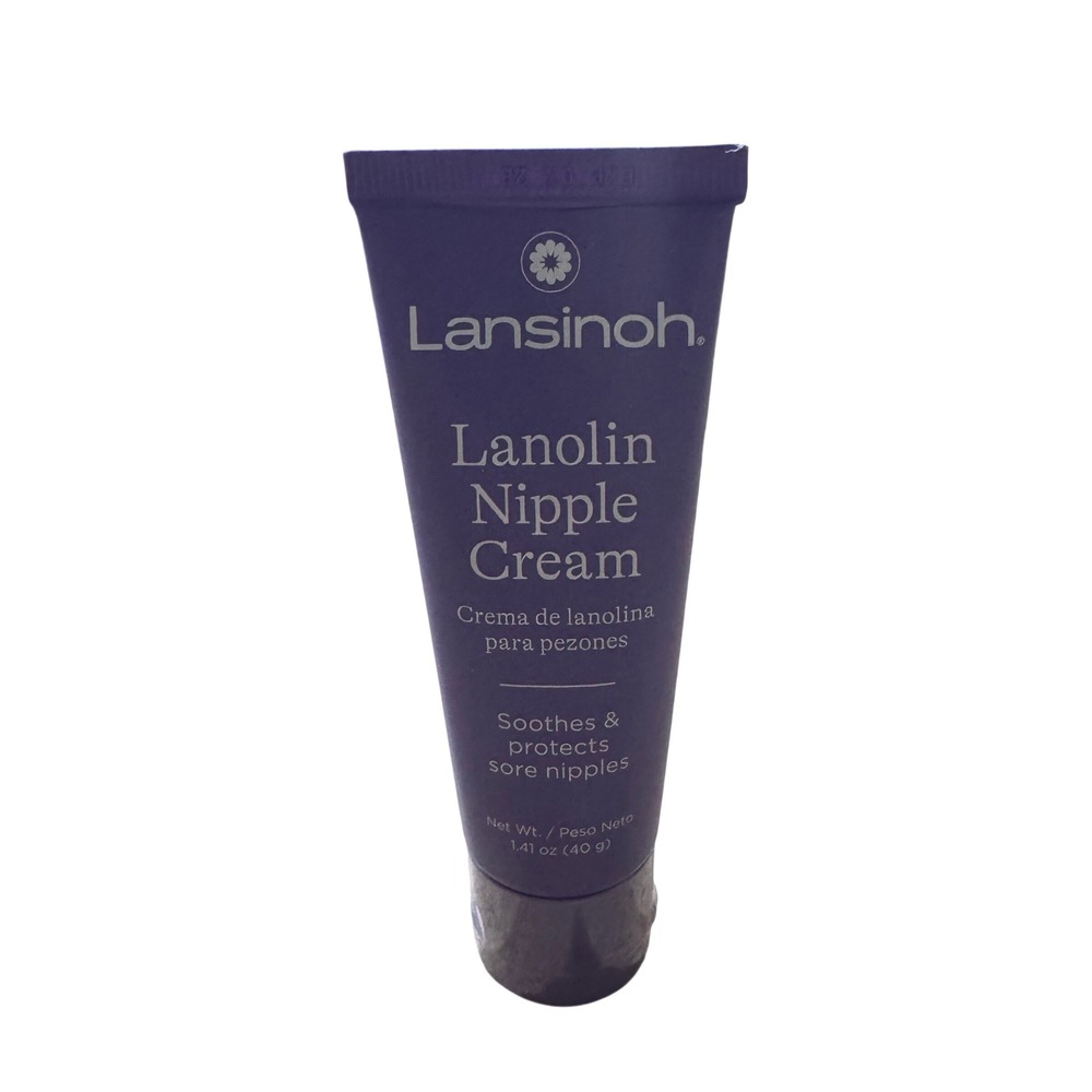 Lansinoh Lanolin Nipple Cream Women's Breastfeeding Soothing Ointment 1.41 oz